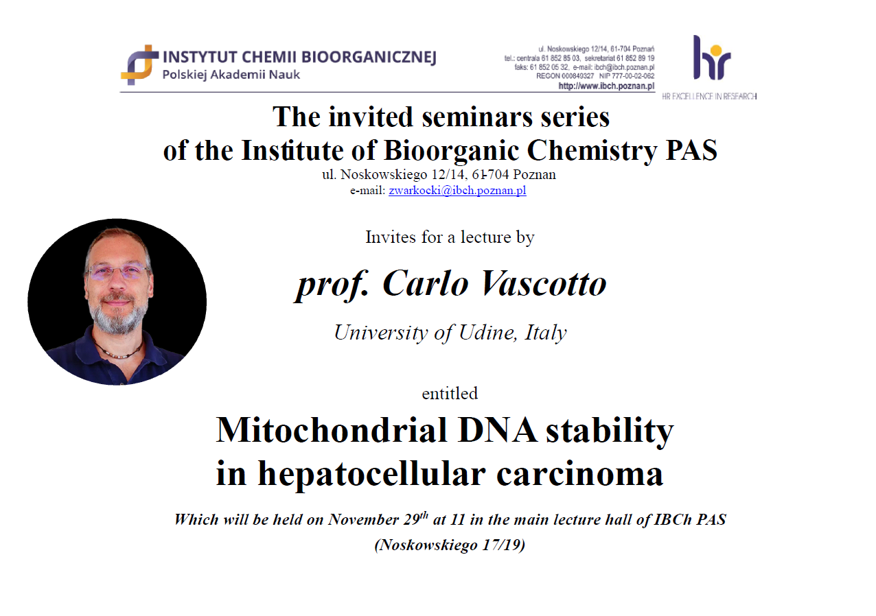 seminarium Prof. Carlo Vascotto